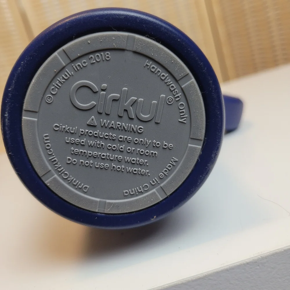 Cirkul Blue Insulated Mug